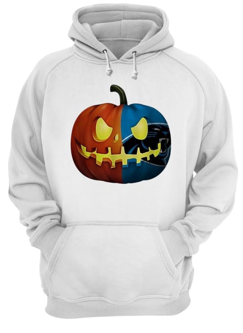 NFL Carolina Panthers pumpkin Halloween Unisex Hoodie