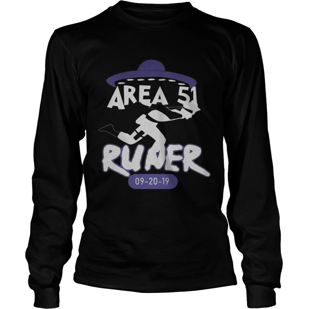 Naruto Alien Area 51 Runners Shirt LongSleeve