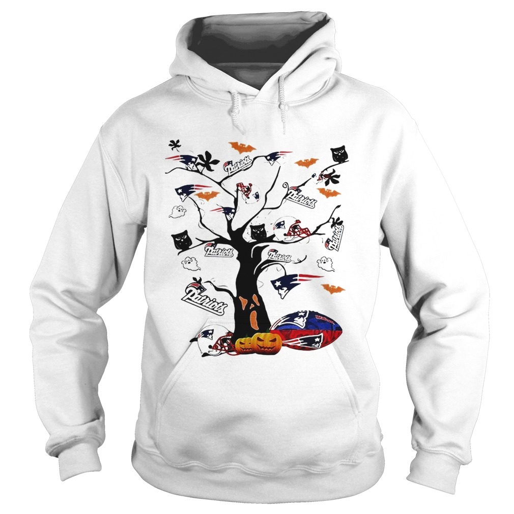 New England Patriots tree Halloween Hoodie