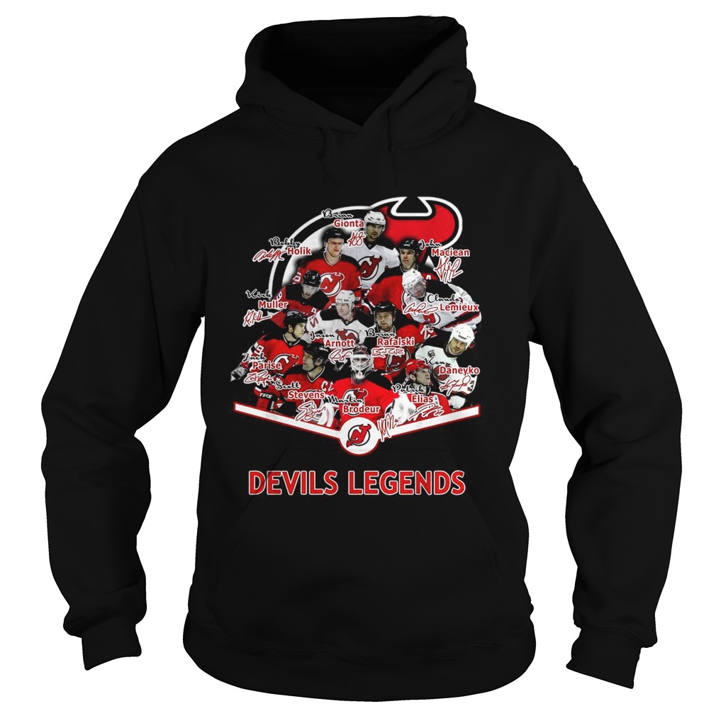 New Jersey Devils Legends signature Hoodie