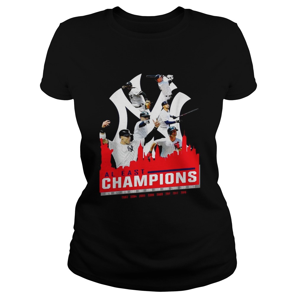 New York Yankees al east champions Classic Ladies