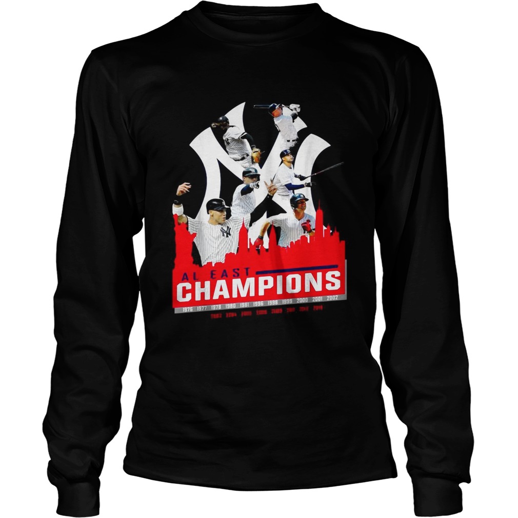 New York Yankees al east champions LongSleeve