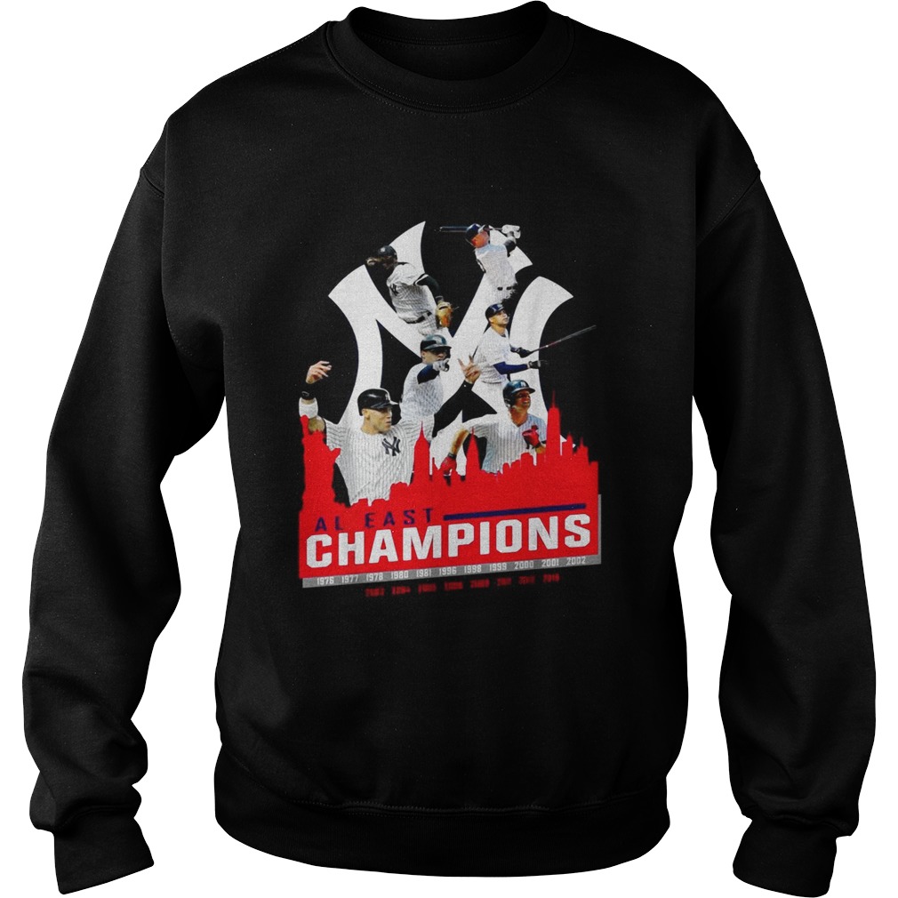 New York Yankees al east champions Sweatshirt