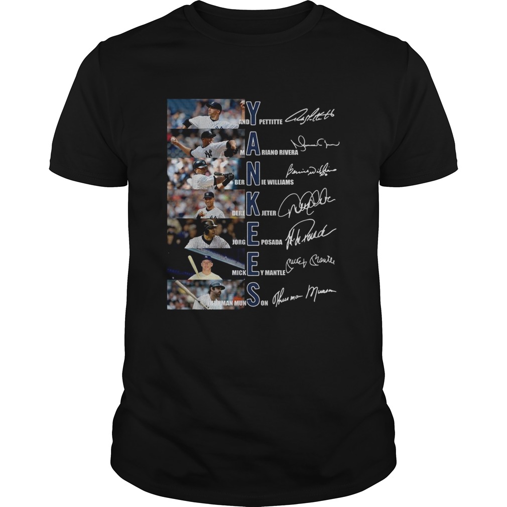 New York Yankees signature shirt