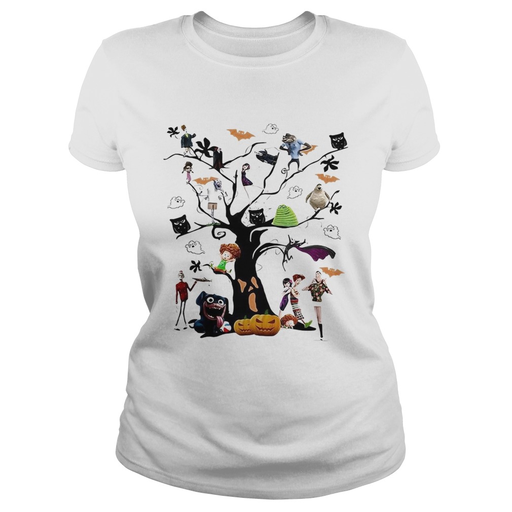 Owl tree Halloween Classic Ladies