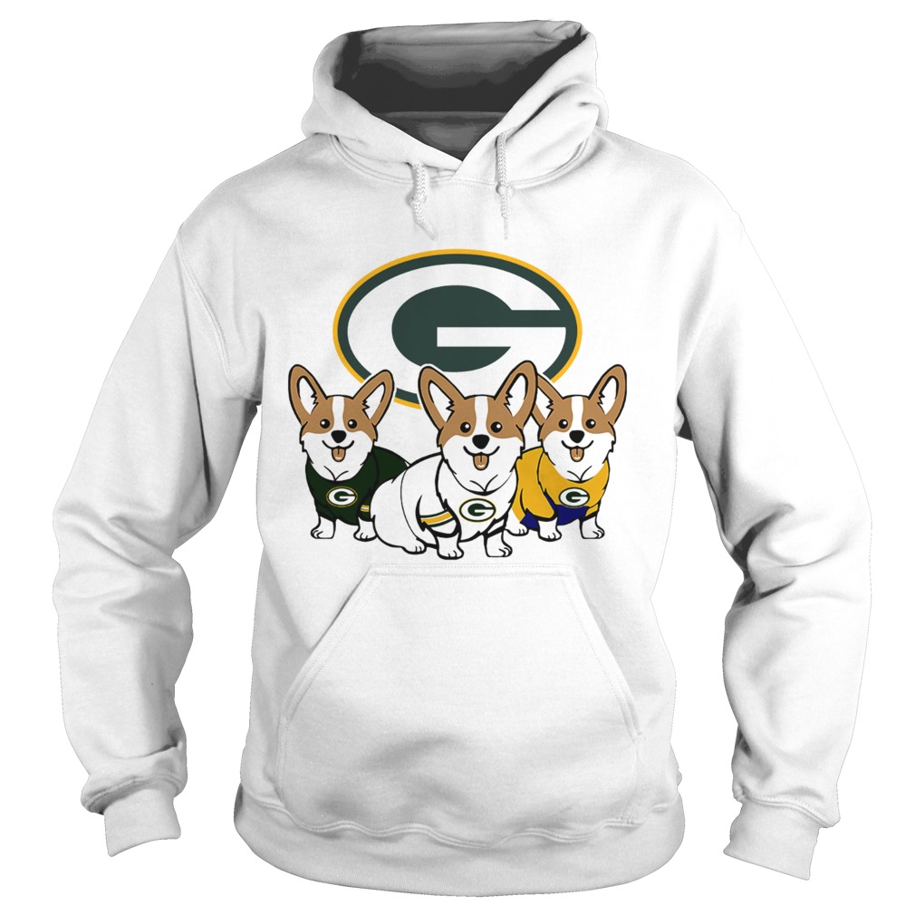 Pembroke Welsh Corgi Green Bay Packers Hoodie