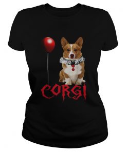 Pennywise Corgi Halloween  Classic Ladies