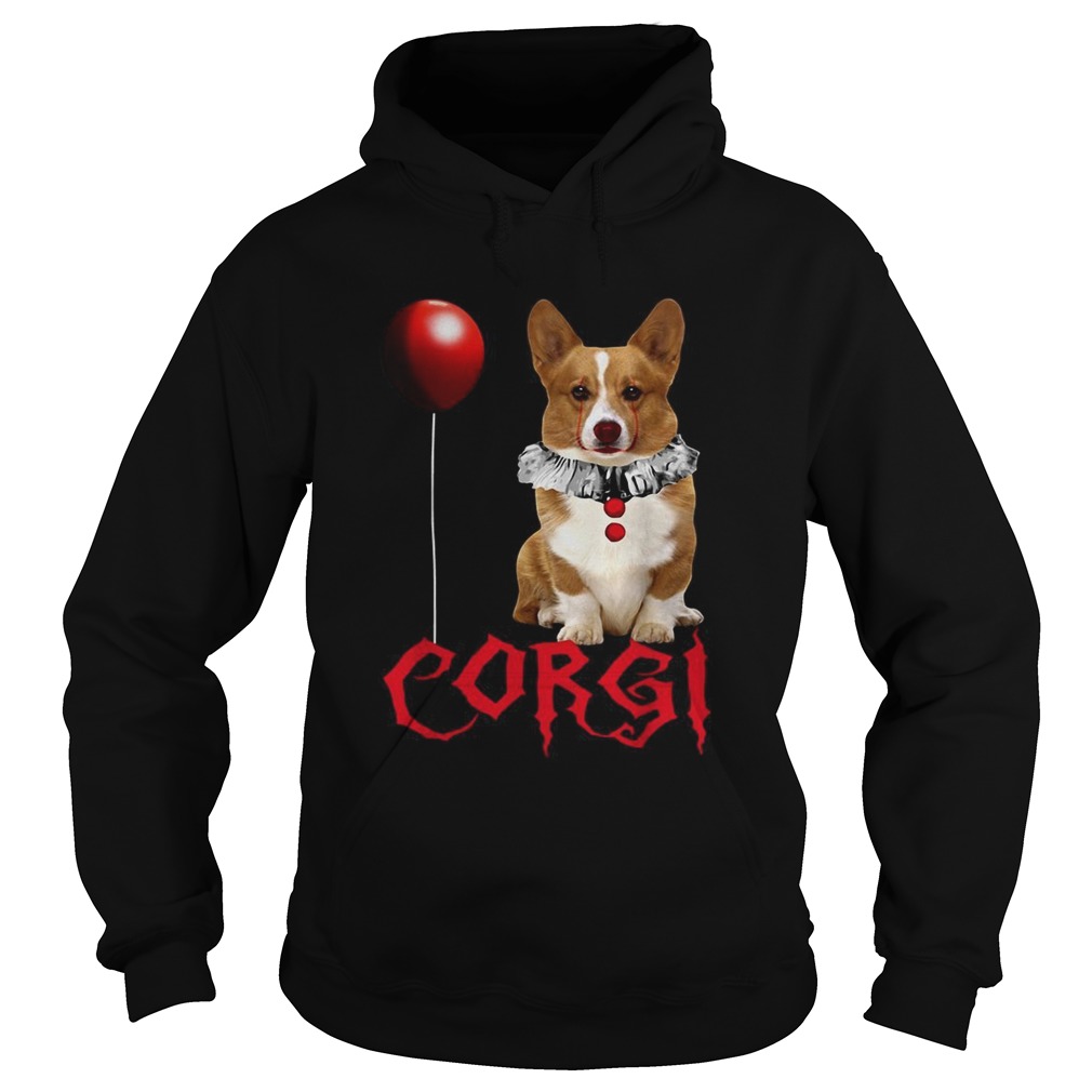 Pennywise Corgi Halloween Hoodie