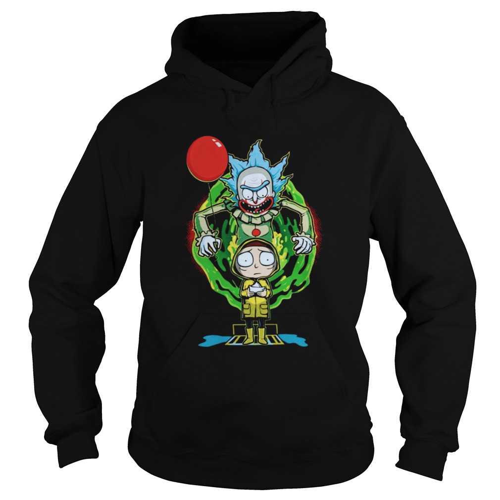 Pennywise IT Rick and Morty Halloween Hoodie