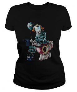 Pennywise Philadelphia Eagles Dallas Cowboys New York Giants Redskins Toilet Shirt Classic Ladies