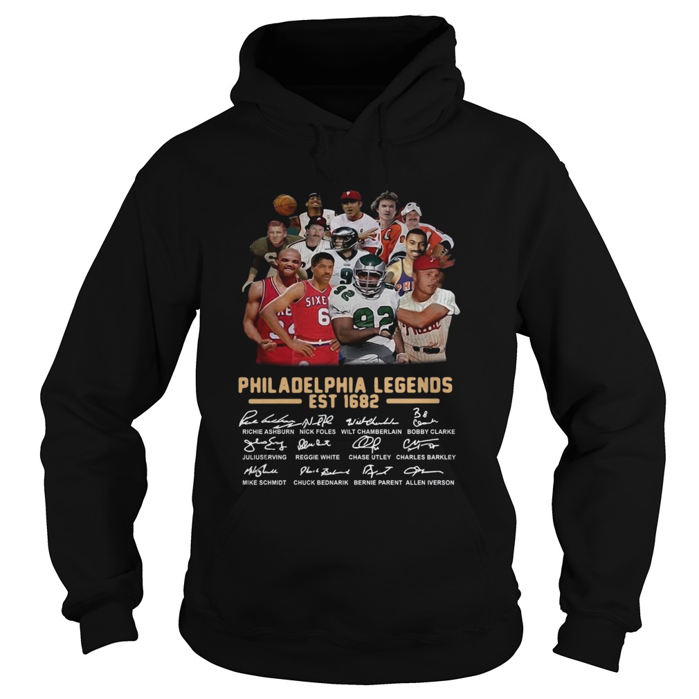 Philadelphia legends est 1682 signature Hoodie