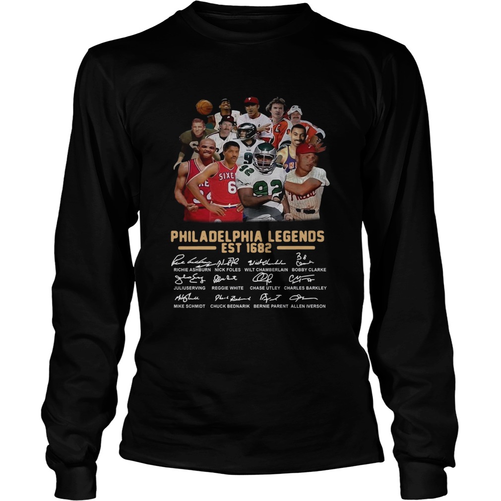 Philadelphia legends est 1682 signature LongSleeve