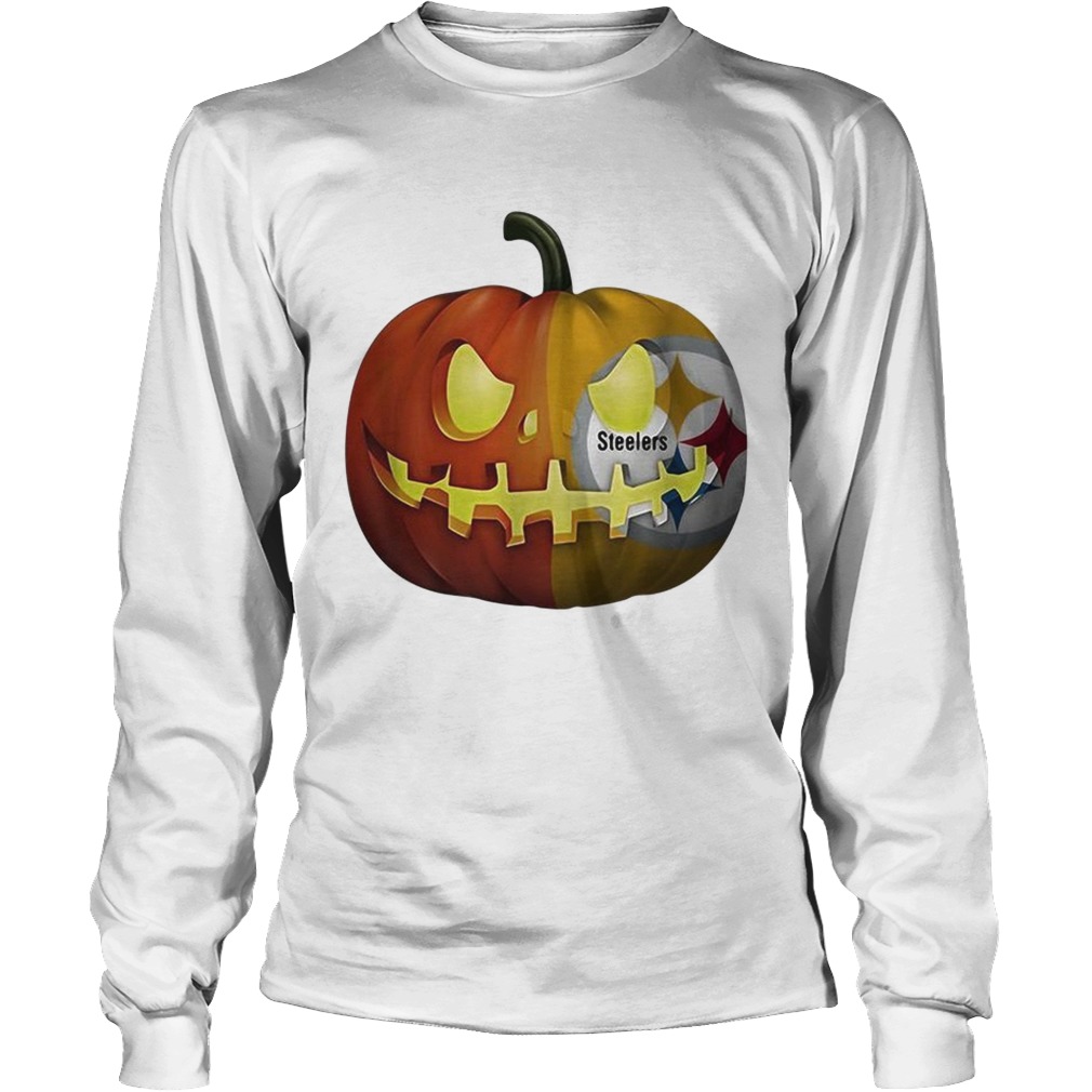 Pittsburgh Steelers pumpkin Halloween LongSleeve