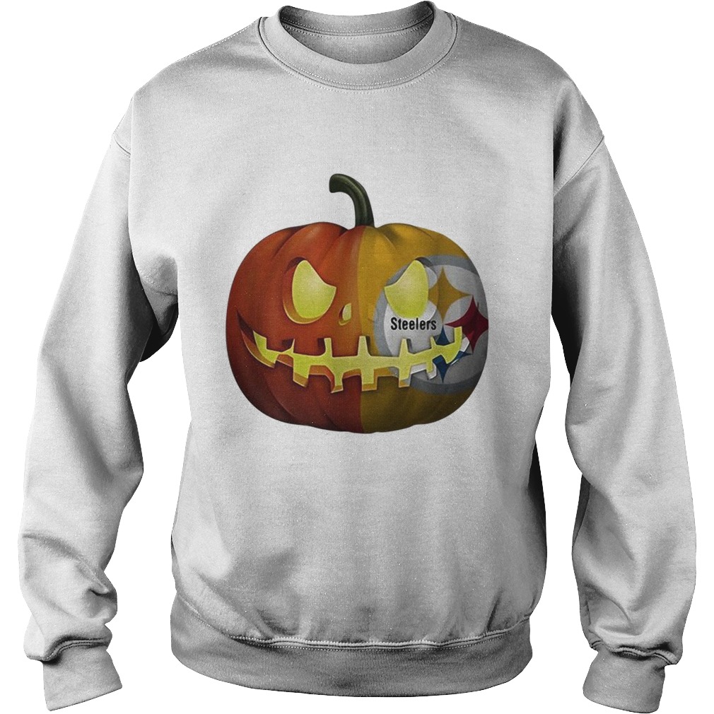 Pittsburgh Steelers pumpkin Halloween Sweatshirt