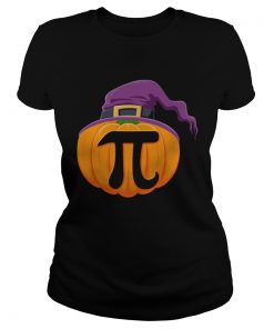 Pumpkin Pi Halloween Math Teacher Gifts For Kids TShirt Classic Ladies