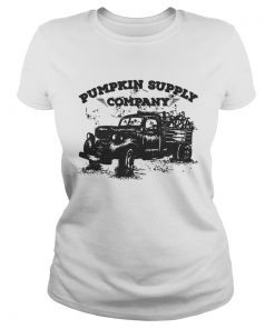 Pumpkin Supply Company Halloween Ts Classic Ladies