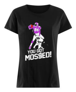 Randy Moss Over Charles Woodson you got mossed 84  Classic Women's T-shirt