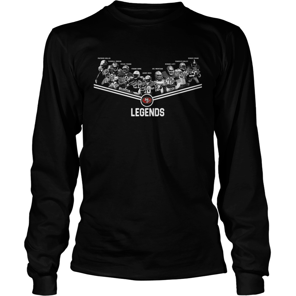 San Francisco 49ers Legends signature LongSleeve