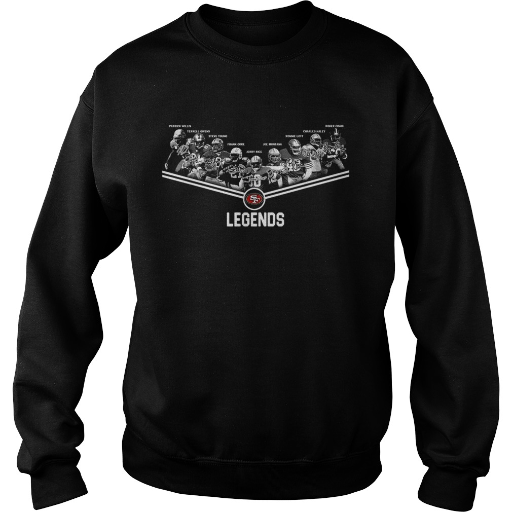 San Francisco 49ers Legends signature Sweatshirt