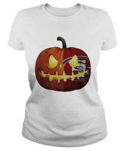 San Francisco 49ers pumpkin Halloween  Classic Ladies