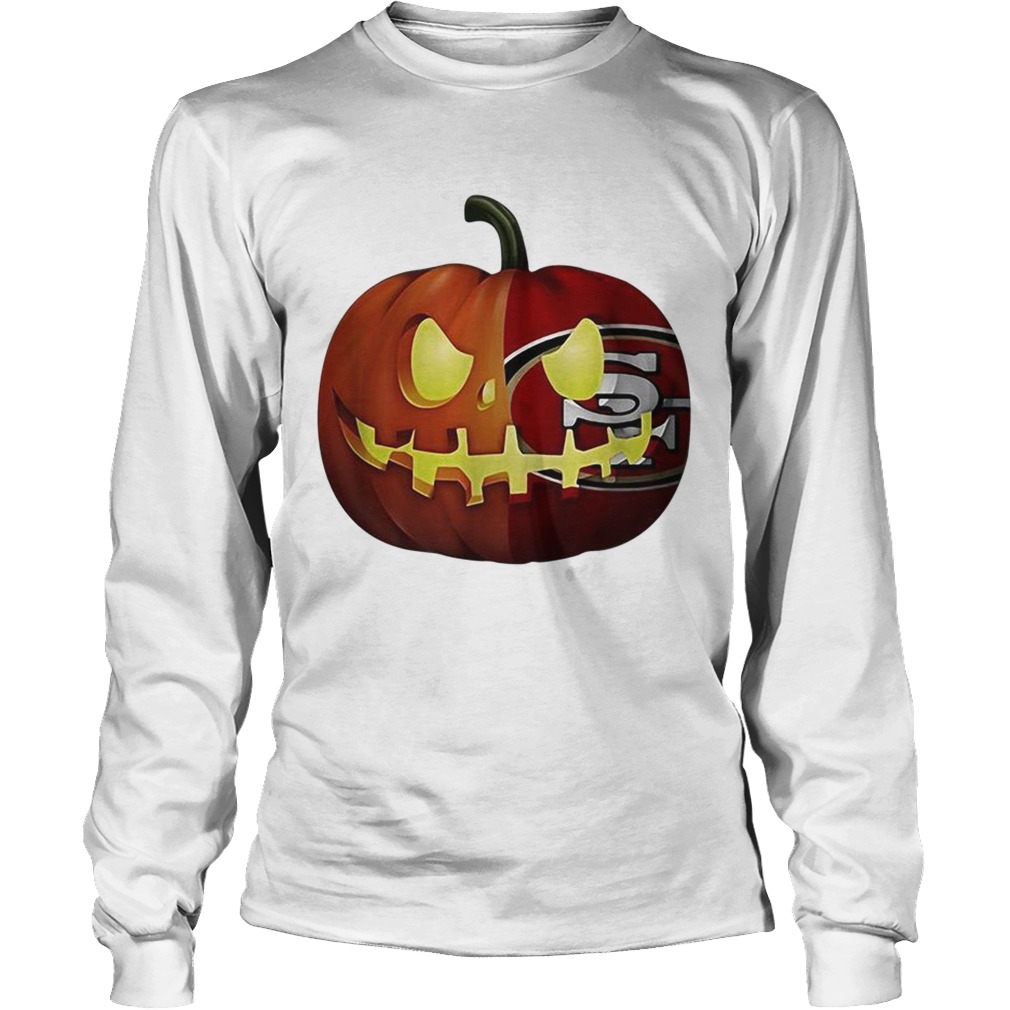 San Francisco 49ers pumpkin Halloween LongSleeve