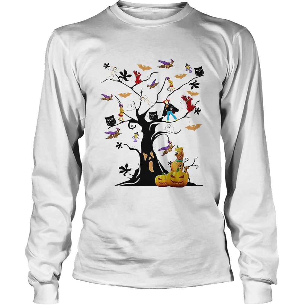 ScoobyDoo tree Halloween LongSleeve