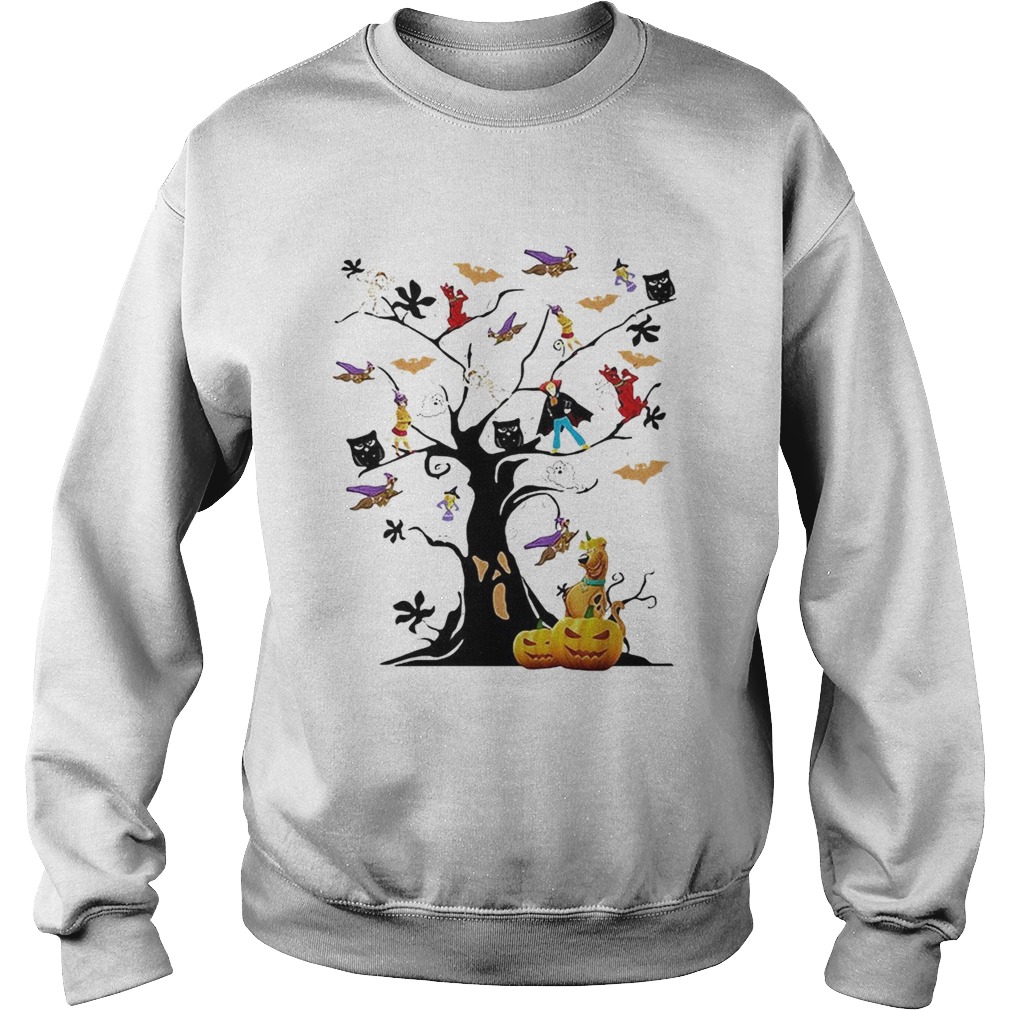 ScoobyDoo tree Halloween Sweatshirt