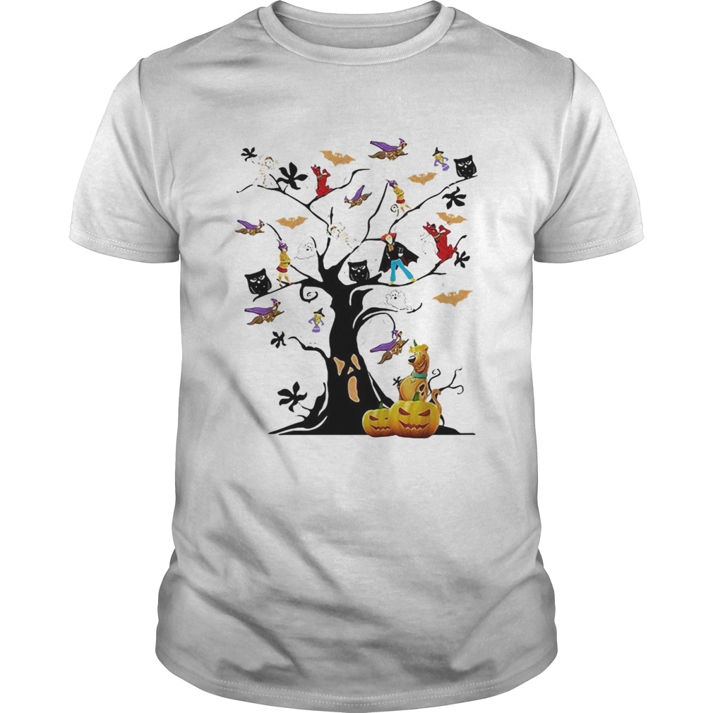 ScoobyDoo tree Halloween shirt