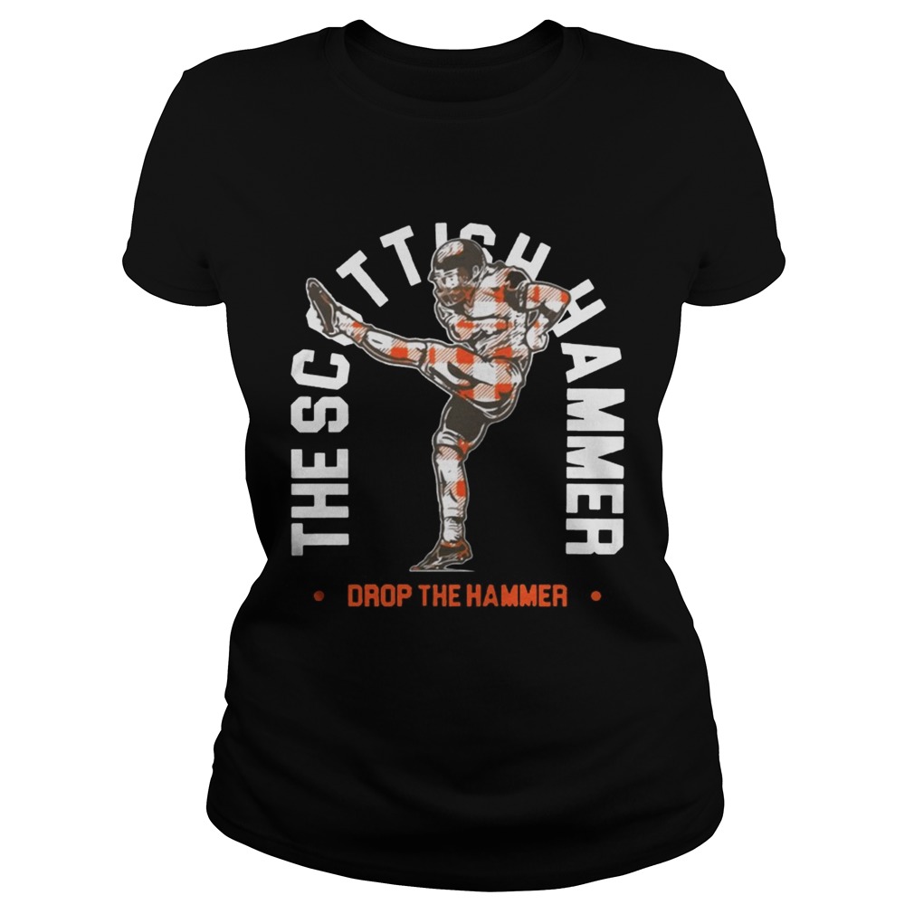 Scottish Hammer Shirt The Scottish Hammer Drop The Hammer Shirt Classic Ladies