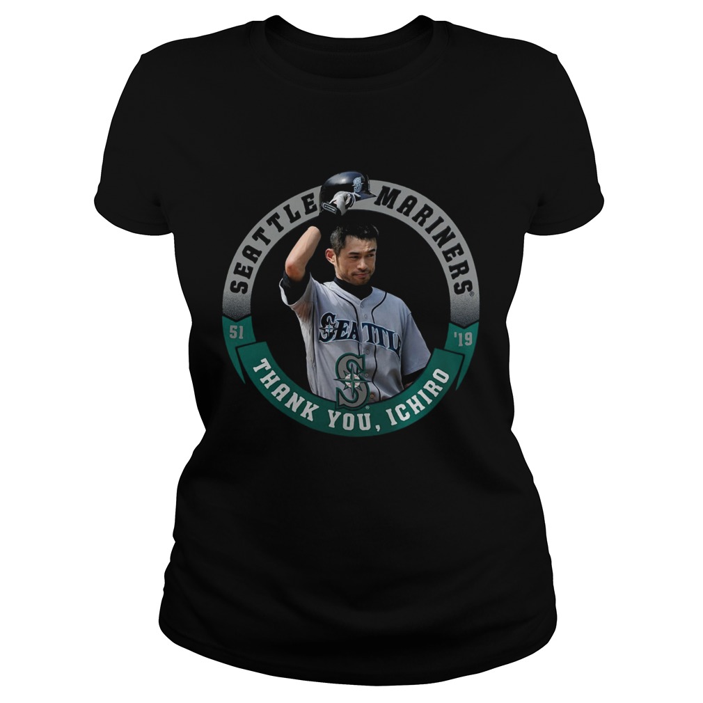 Seattle Mariners Majestic Thank You Ichiro Suzuki Classic Ladies