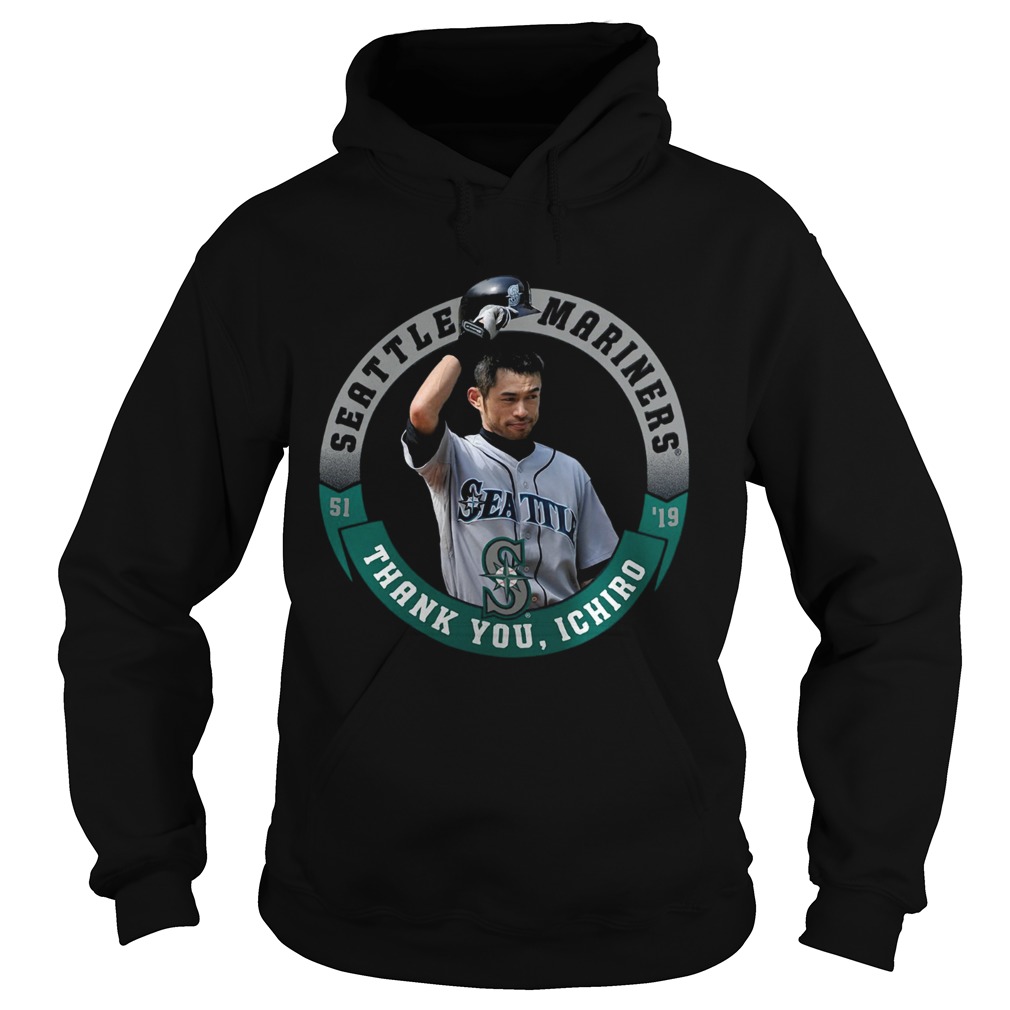 Seattle Mariners Majestic Thank You Ichiro Suzuki Hoodie