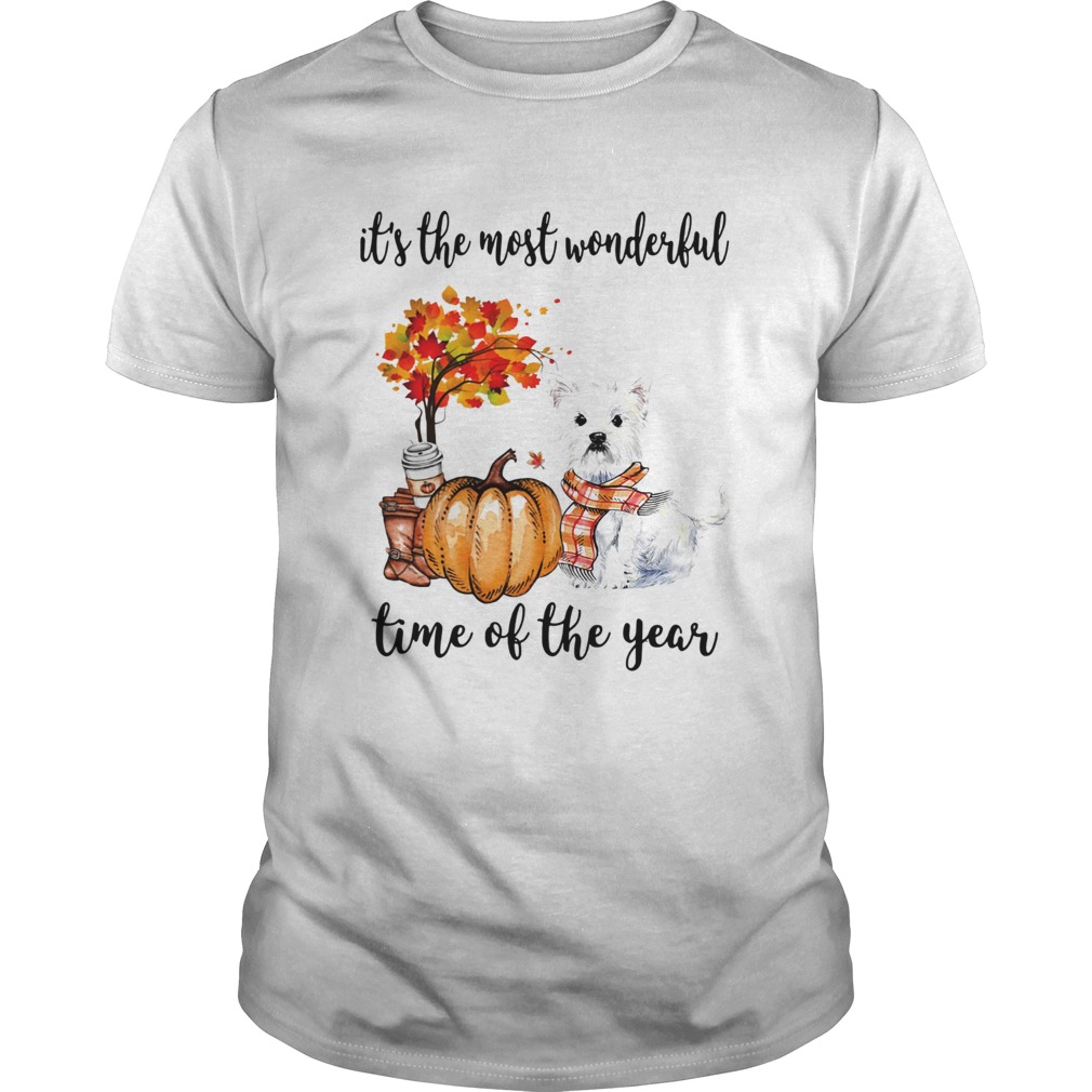 Shih Tzu its the most wonderful time of the year shirt