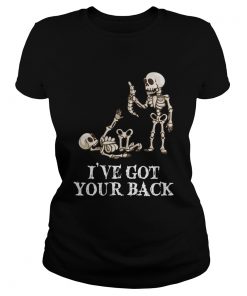 Skeleton Ive got your back  Classic Ladies