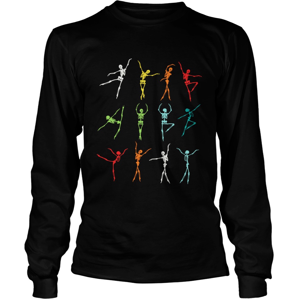 Skeleton dancing LGBT LongSleeve