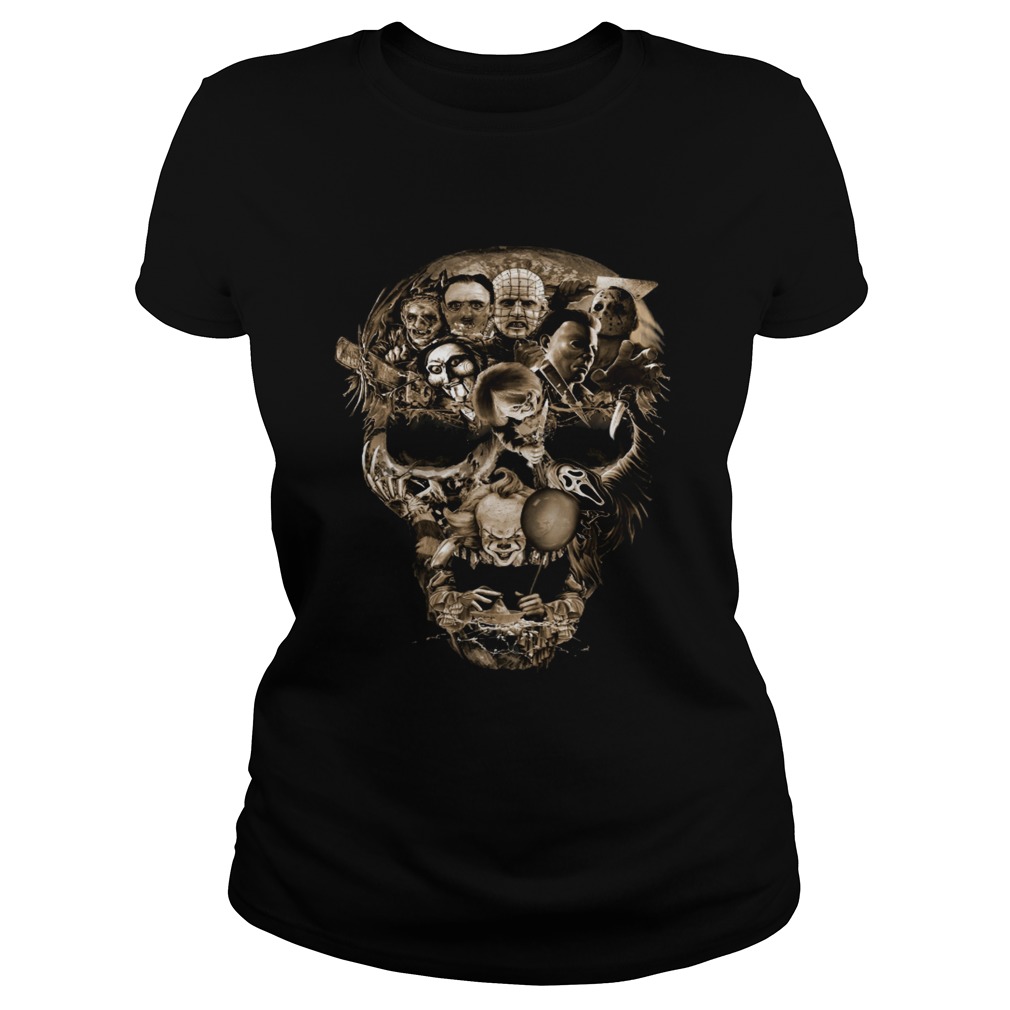 Skull Horror movie characters Classic Ladies