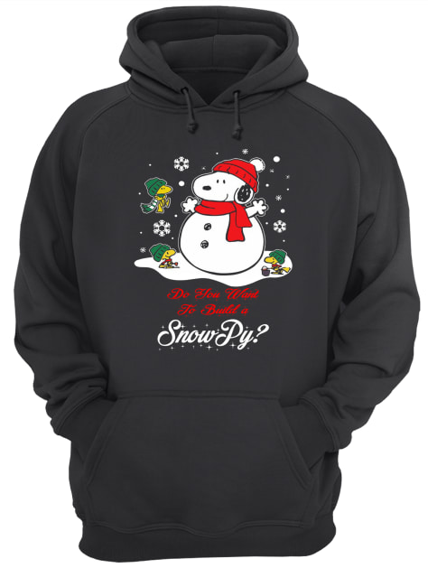 Snowman Snoopy Snowpy Christmas Unisex Hoodie