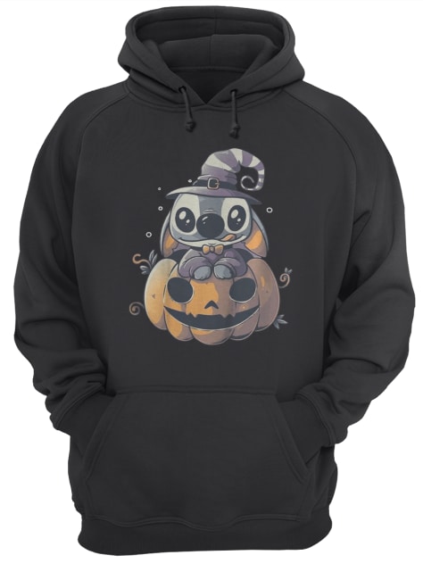 Stitch Pumpkin Halloween Unisex Hoodie