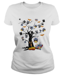 Stitch tree Halloween  Classic Ladies