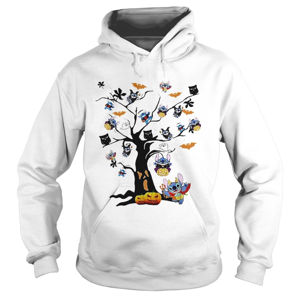 Stitch tree Halloween Hoodie