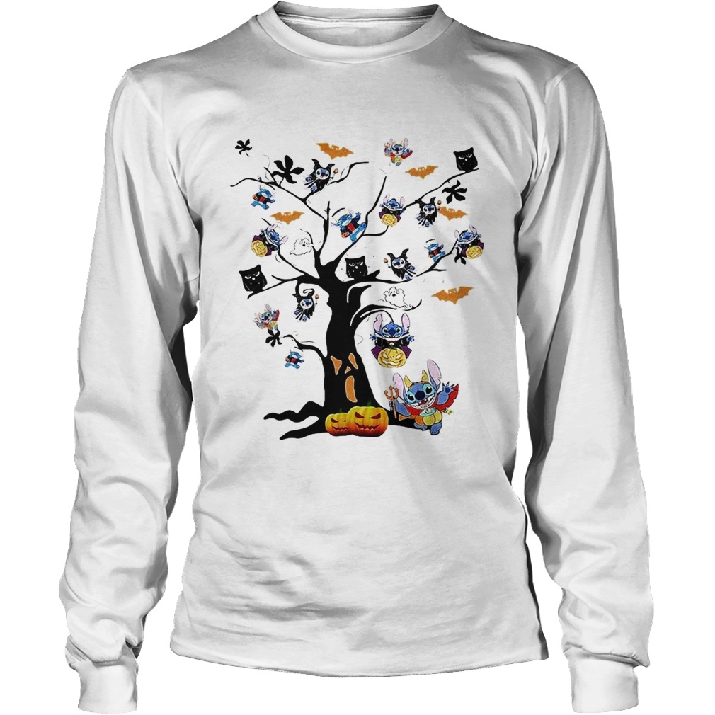 Stitch tree Halloween LongSleeve