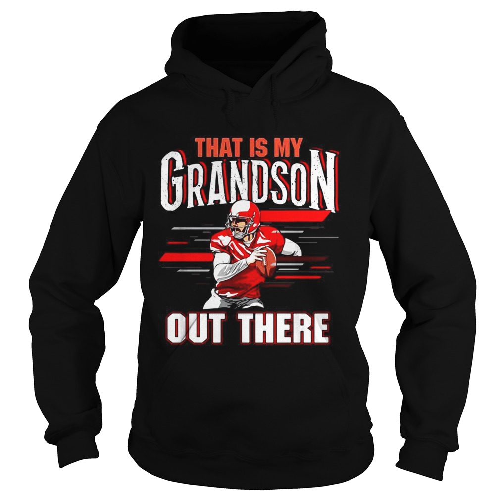 That is my grandson out there football Hoodie