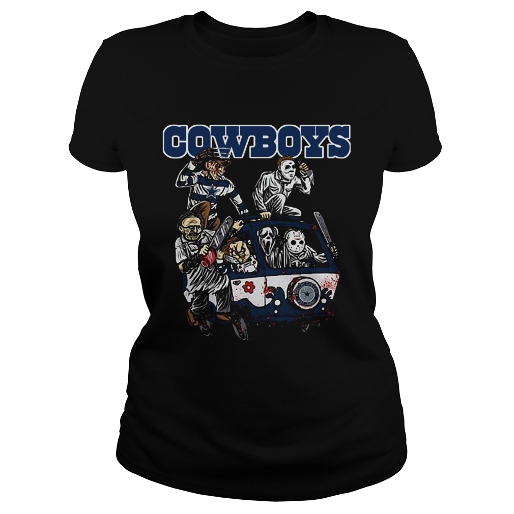 The Massacre Machine Horror Dallas Cowboys Classic Ladies