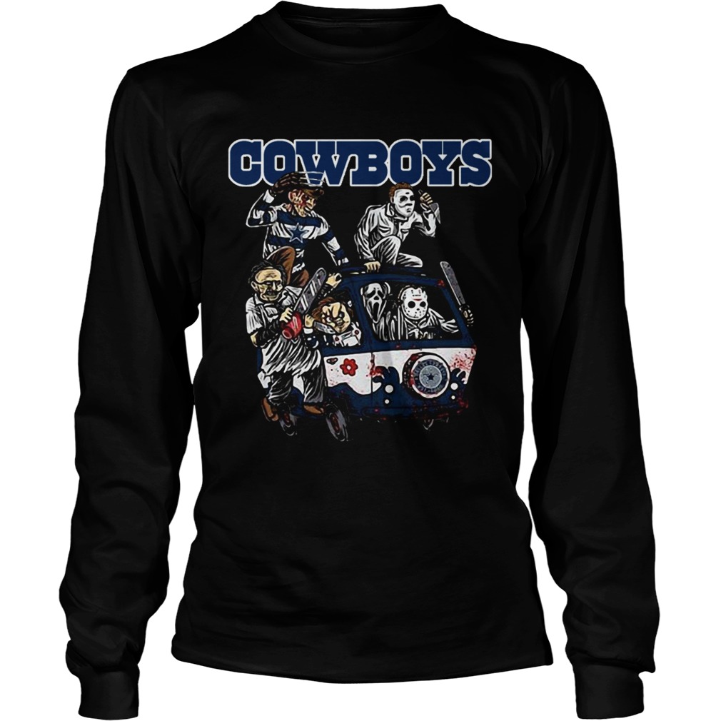 The Massacre Machine Horror Dallas Cowboys LongSleeve