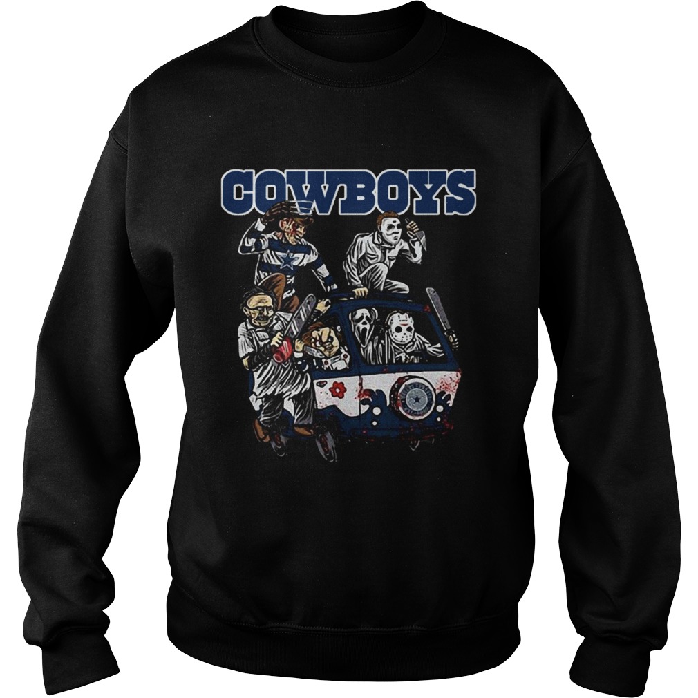 The Massacre Machine Horror Dallas Cowboys Sweatshirt