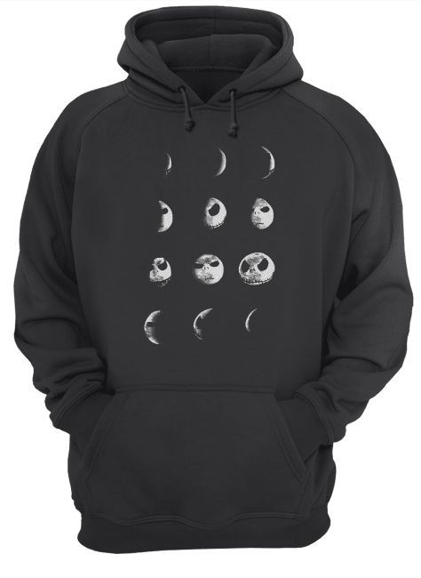 The Nightmare Before Christmas Jack Skellington Moon Unisex Hoodie