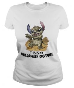 This Is My Halloween Costume Mummy Stitch Shirt Classic Ladies