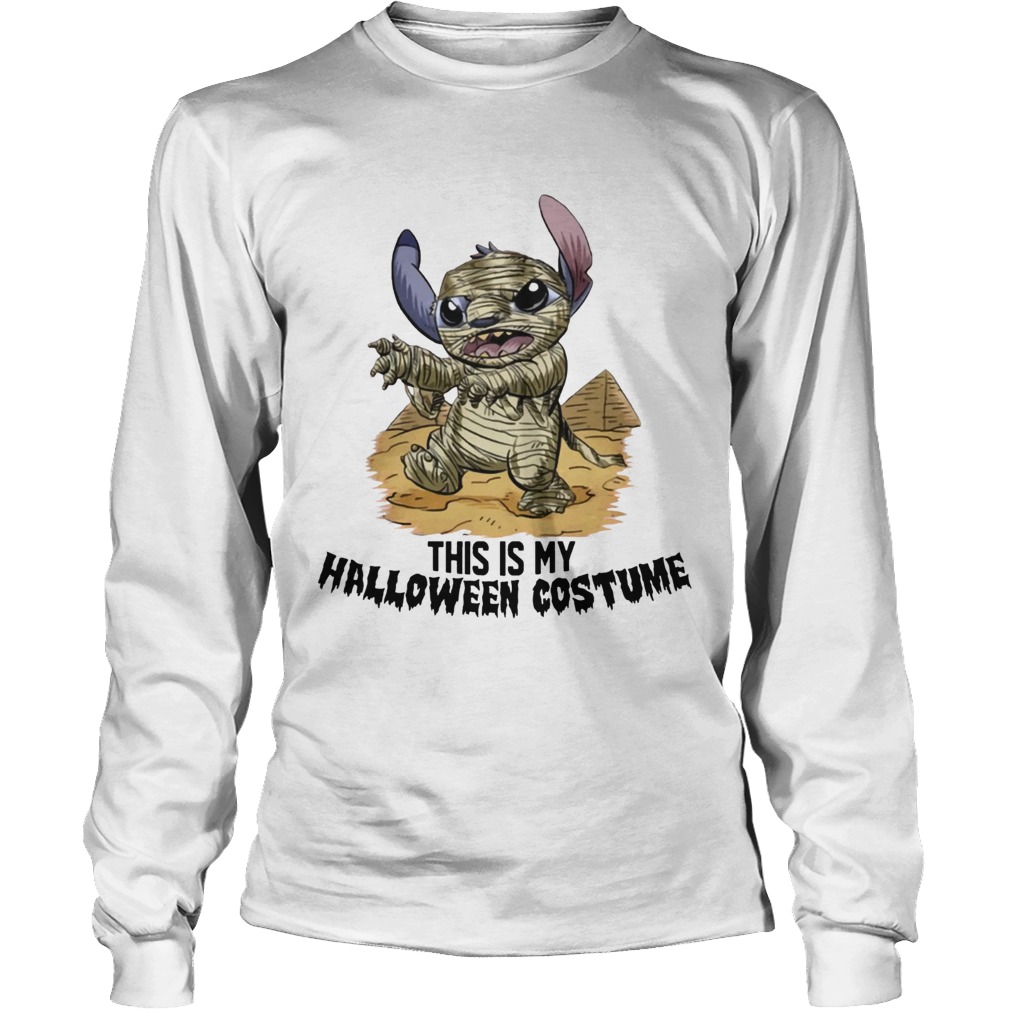 This Is My Halloween Costume Mummy Stitch Shirt LongSleeve