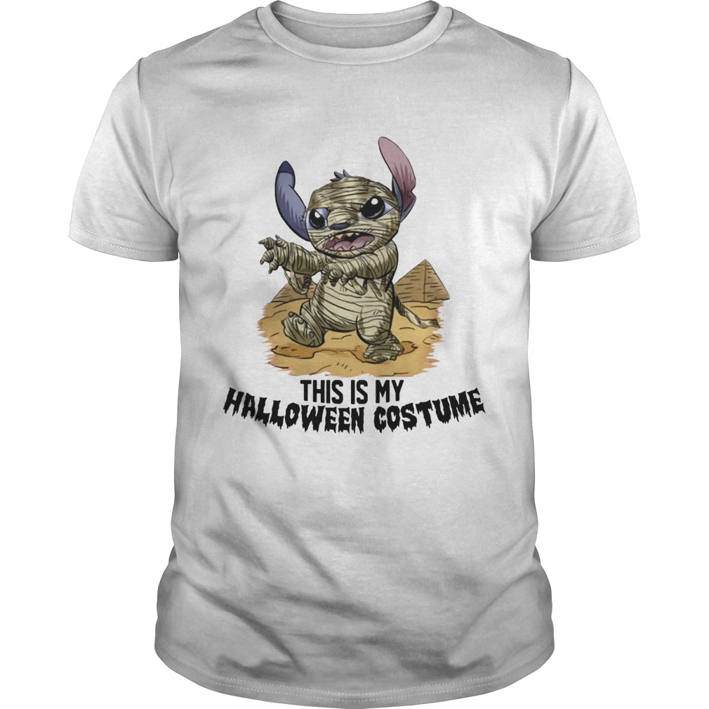 This Is My Halloween Costume Mummy Stitch Shirt