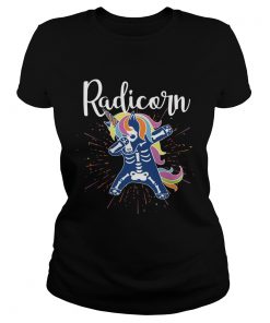 Unicorn dabbing Radicorn  Classic Ladies