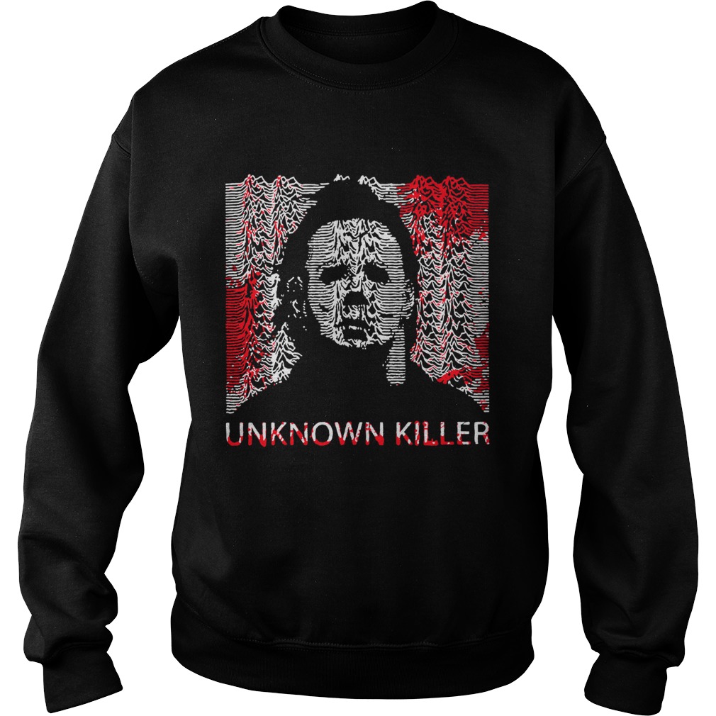 Unknown Killer Michael Myers Poster Joy Division Sweatshirt